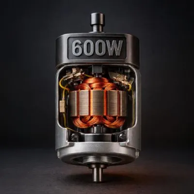 600-watt powerful motor