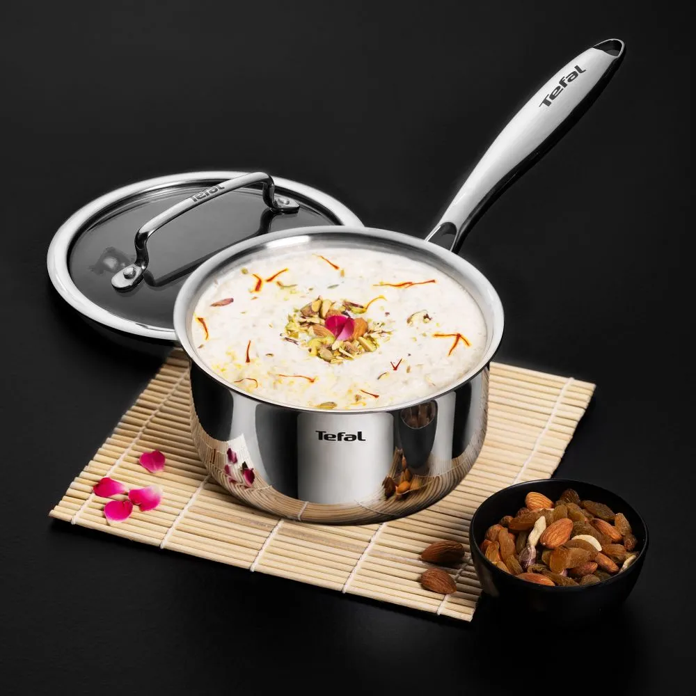 Intensium Tri-Ply Stainless Steel Saucepan 18 cm With Glass Lid