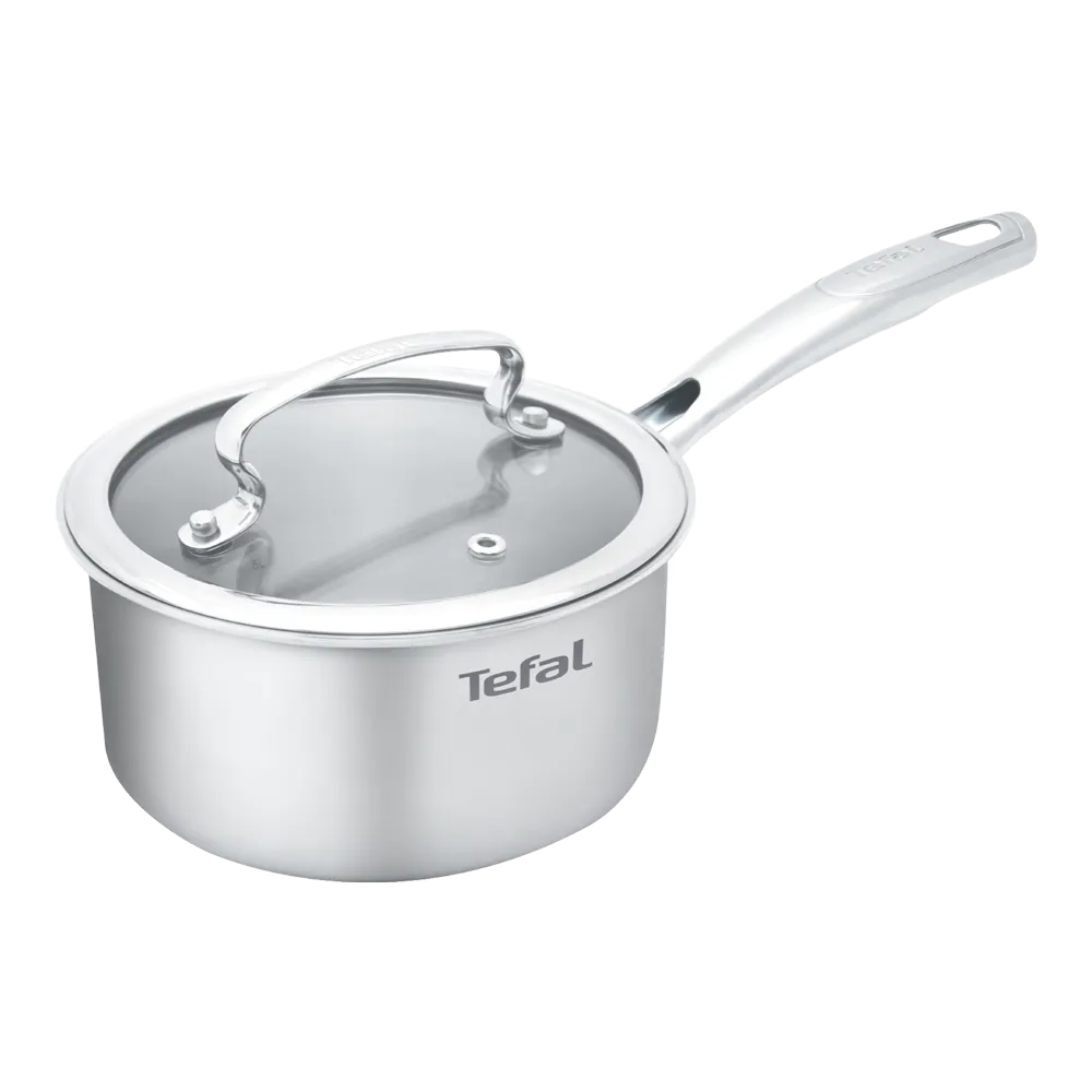 Intensium Tri-Ply Stainless Steel Saucepan 18 cm With Glass Lid